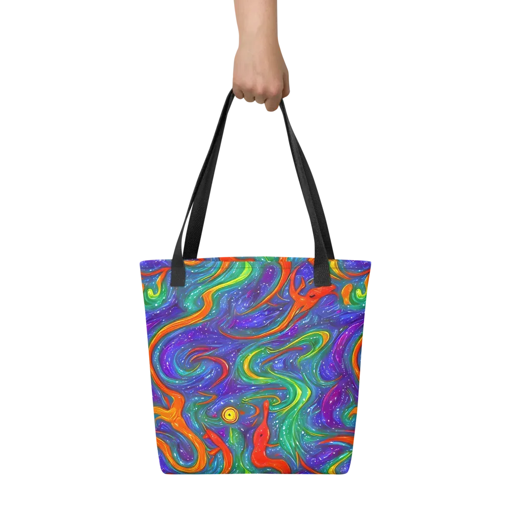 Prism Wake on Tote Bag — Front