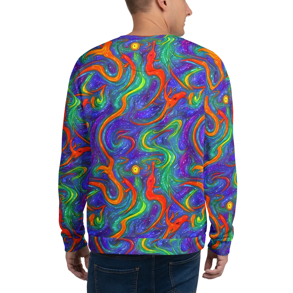 Prism Wake on Sweatshirt — Back