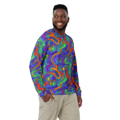 Prism Wake on a Sweatshirt