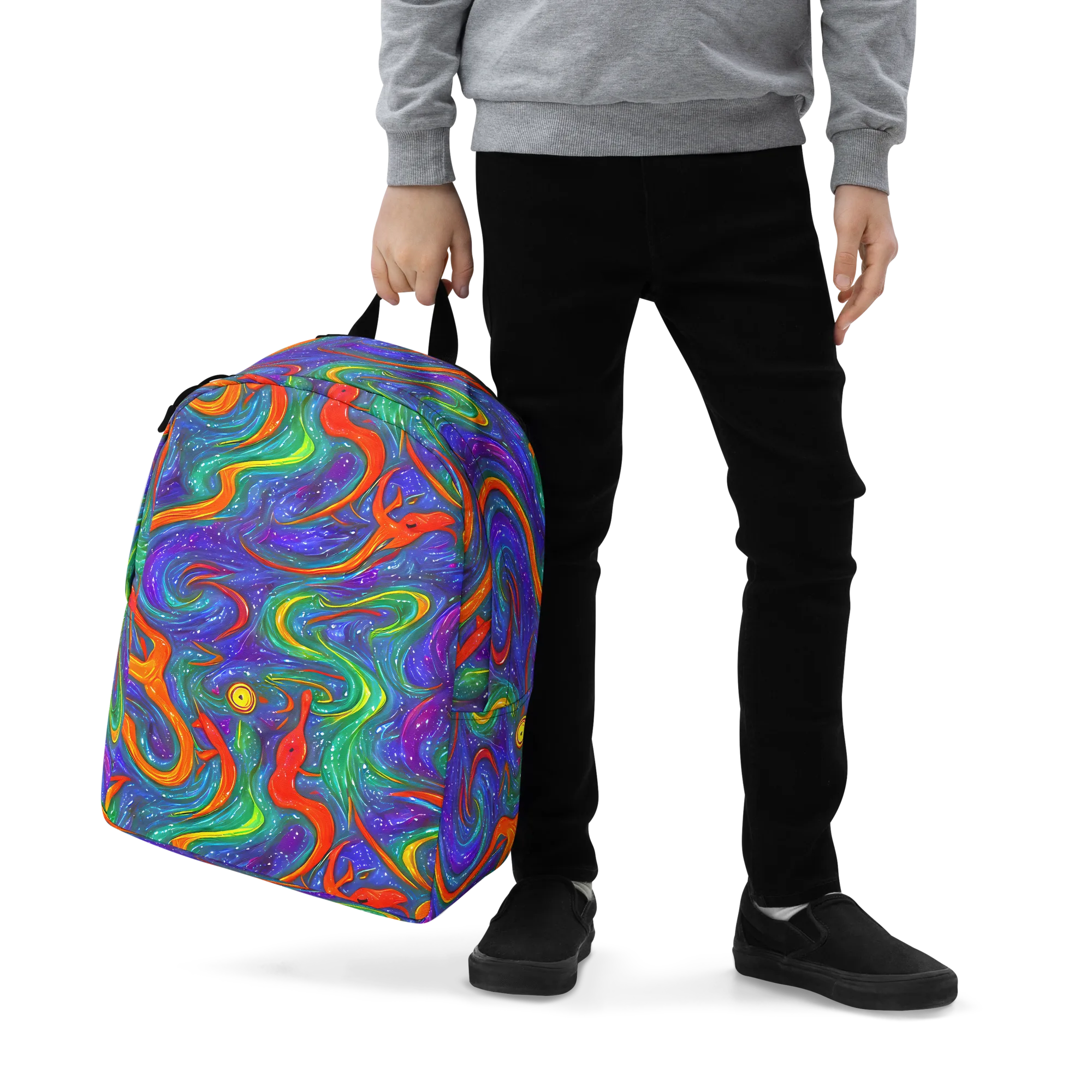 Prism Wake on Minimalist Backpack — Zoomed-in