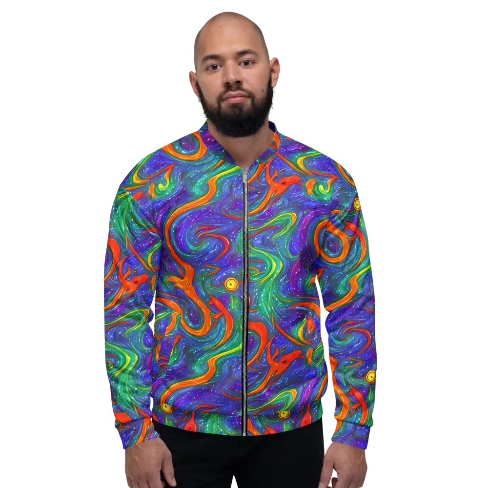 Prism Wake on Bomber Jacket — Front