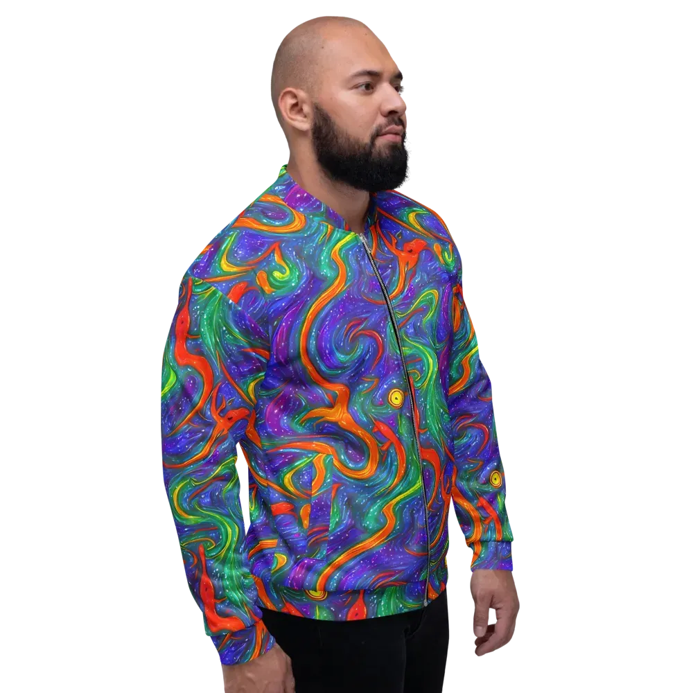 Prism Wake on Bomber Jacket — Right