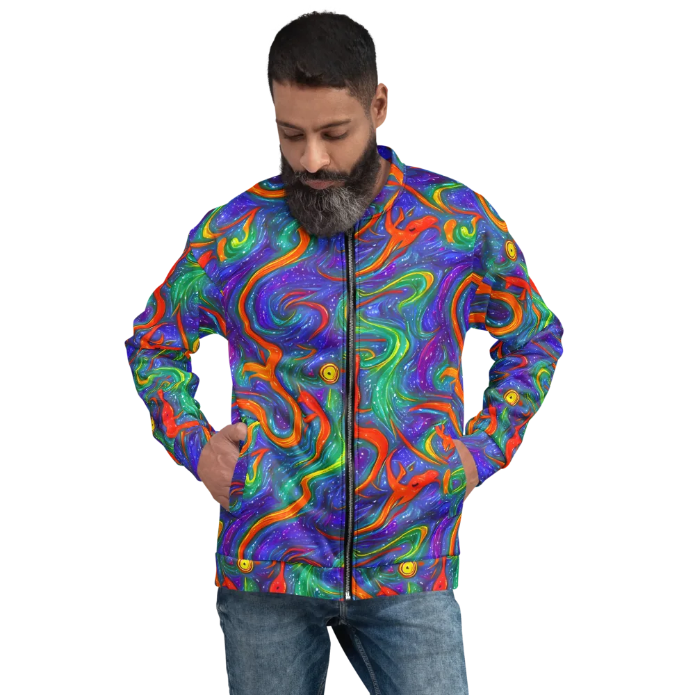 Prism Wake on Bomber Jacket — Front