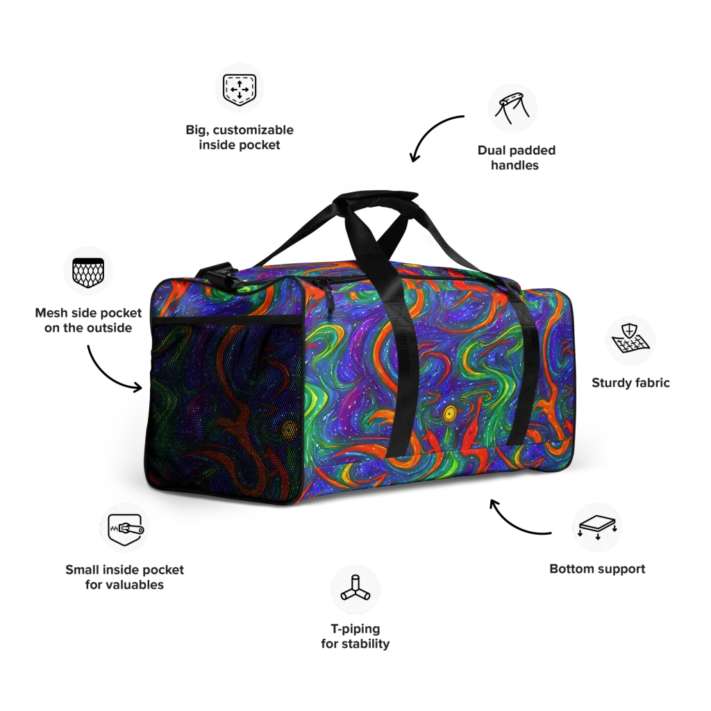 Prism Wake on Duffle Bag — Right Front