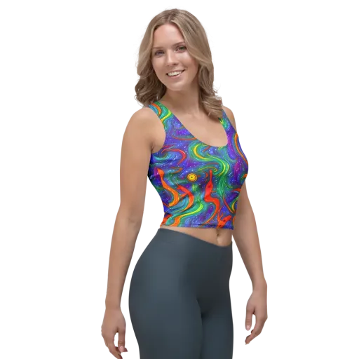 Prism Wake on a Crop Top