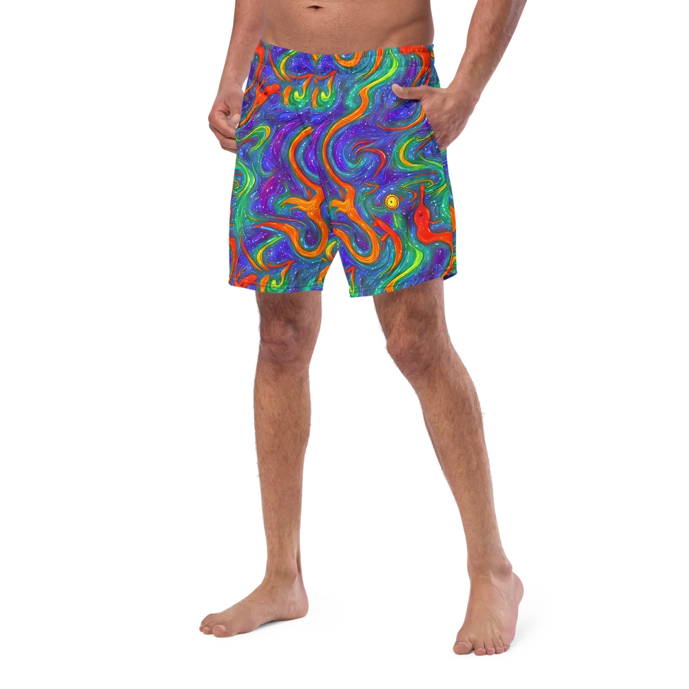 Prism Wake on Swim Trunks — Left Front