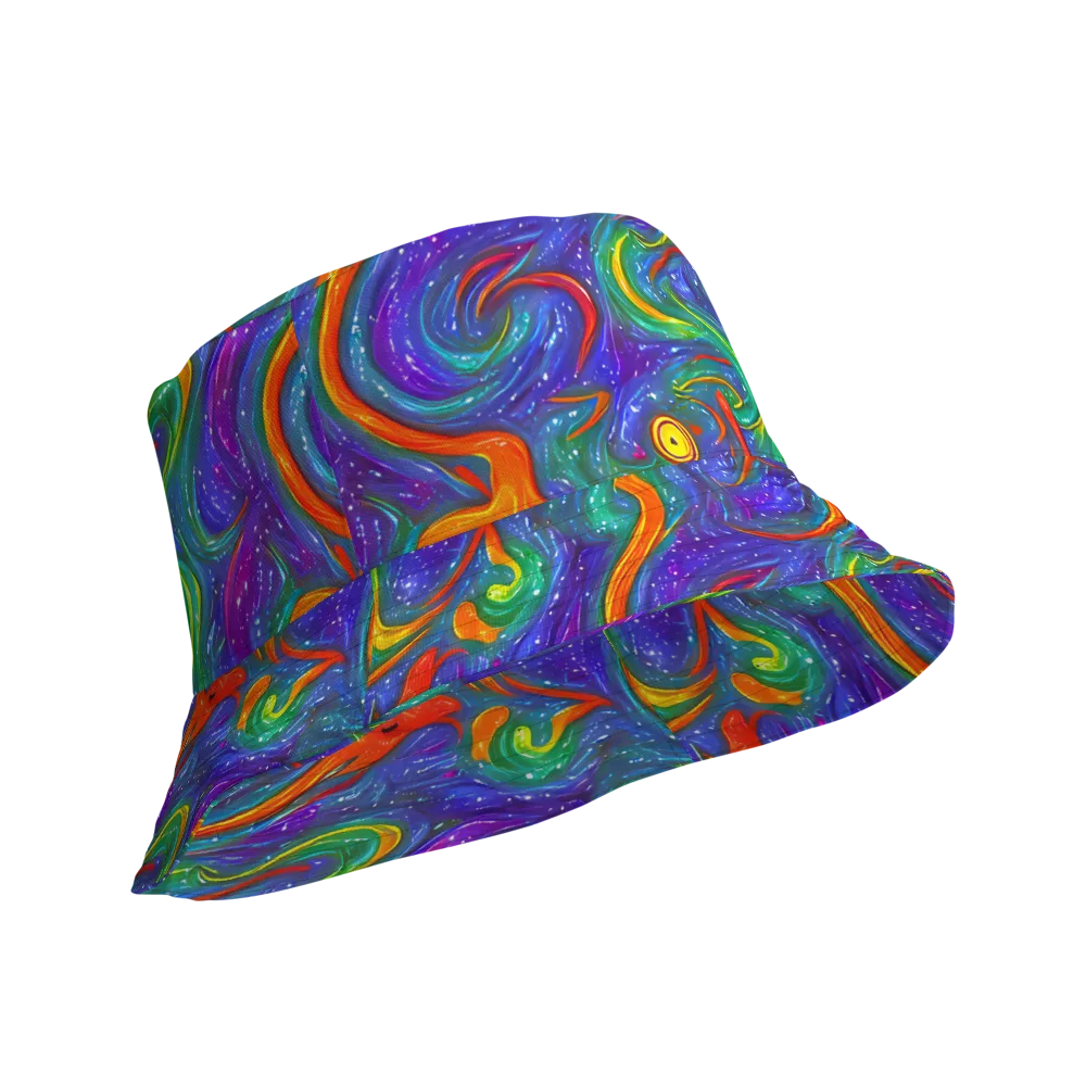 Prism Wake on Reversible Bucket Hat — Product details Outside