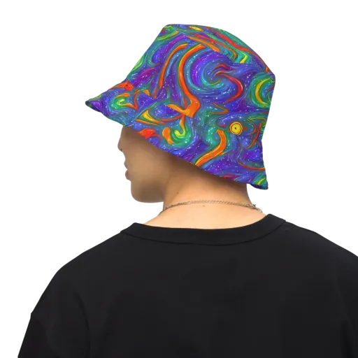Prism Wake on a Reversible Bucket Hat