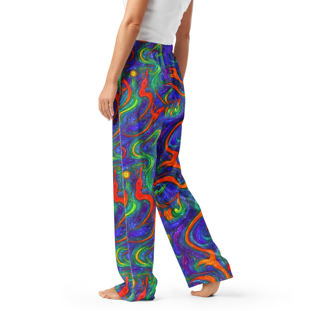 Prism Wake on Women's Pajama Pants — Left
