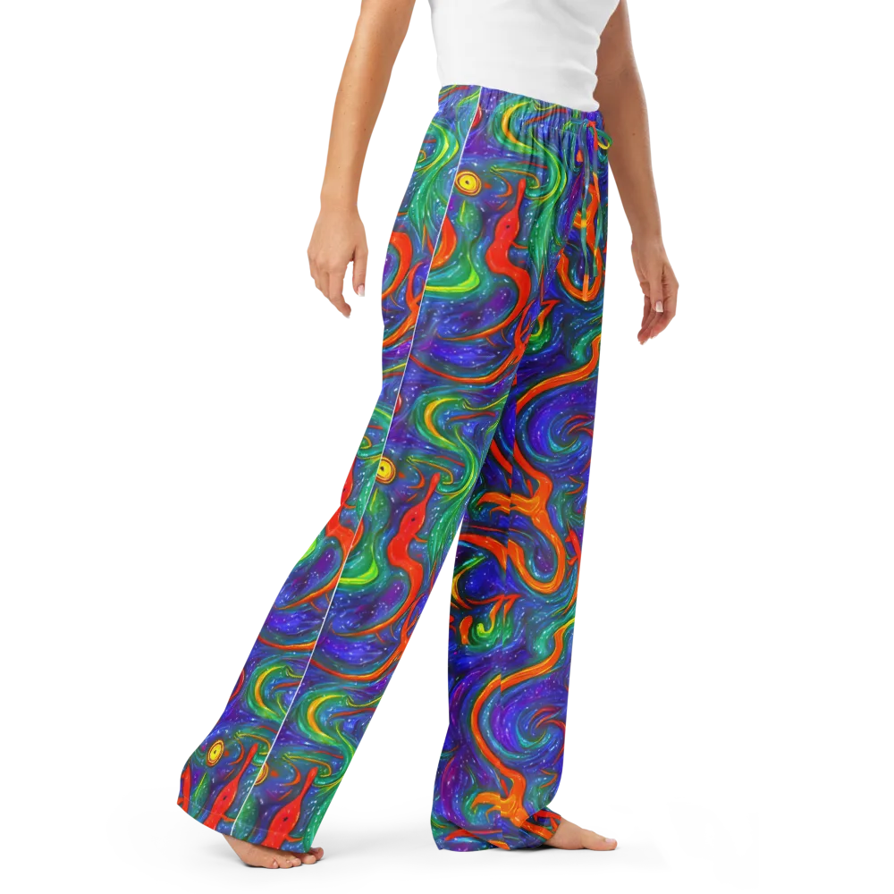 Prism Wake on Women's Pajama Pants — Right Front