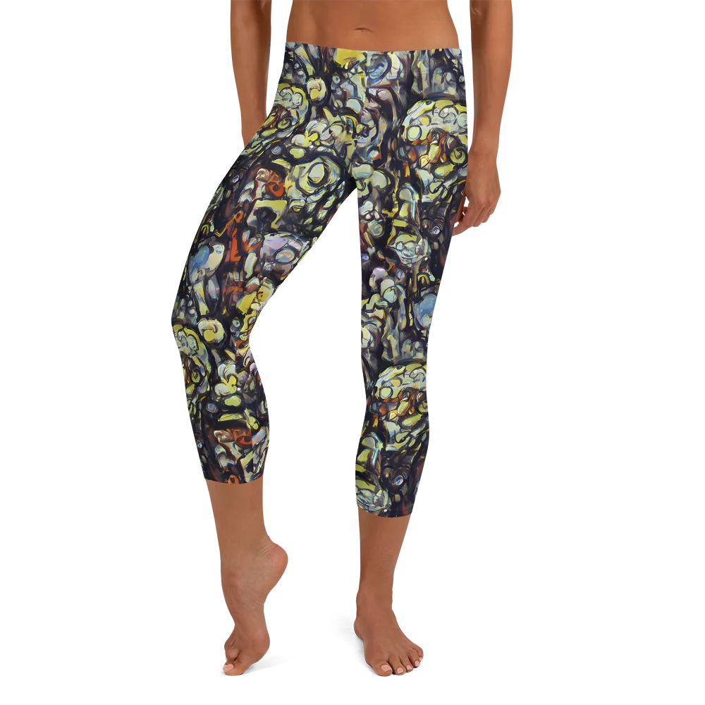 Nightfire Organics on Capri Leggings — Front
