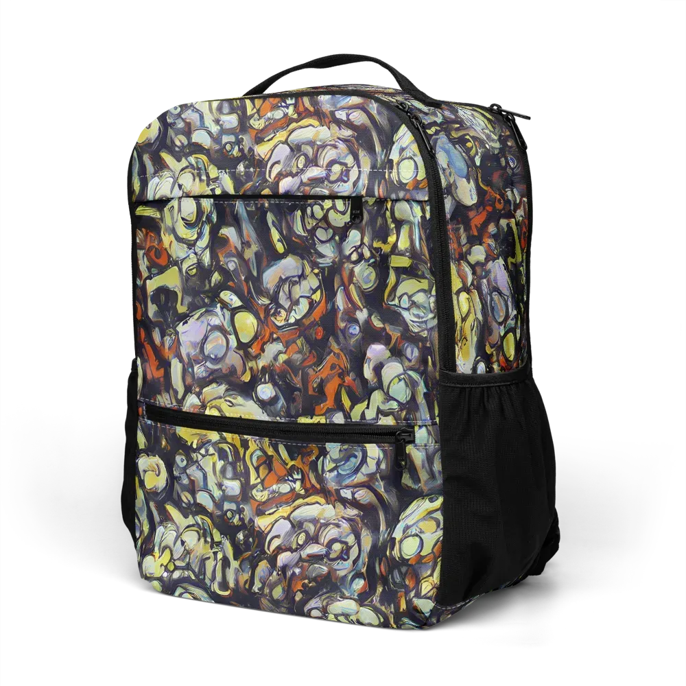 Nightfire Organics on Utility Backpack — Left Front