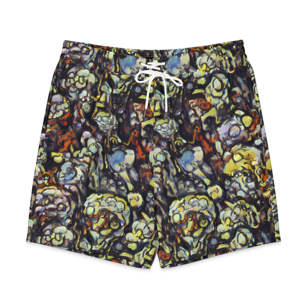Nightfire Organics on Men's Board Shorts — Front