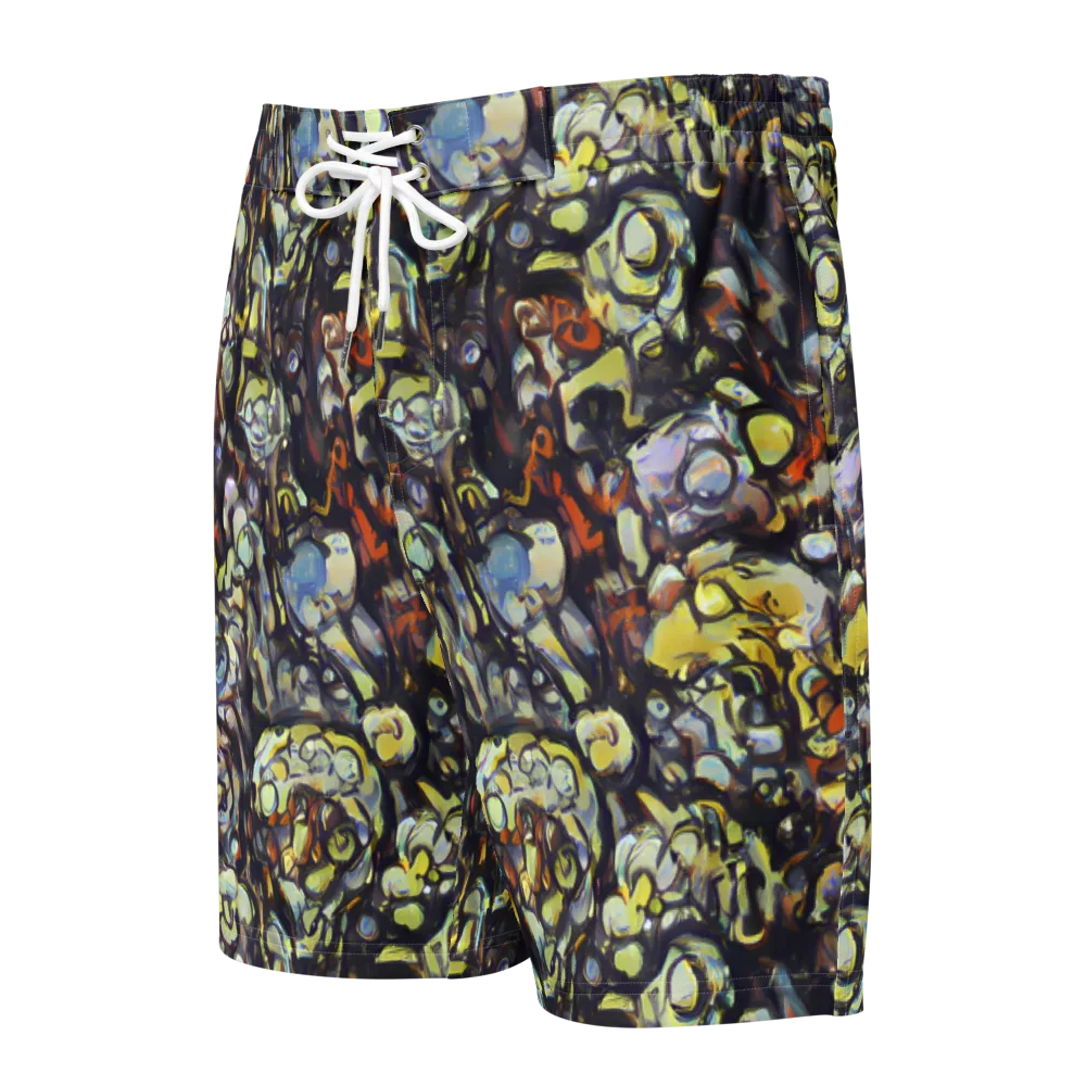 Nightfire Organics on Men's Board Shorts — Front