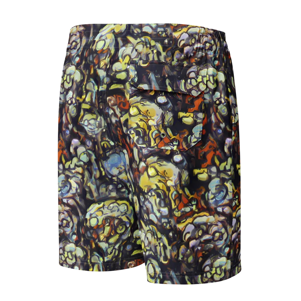 Nightfire Organics on Men's Board Shorts — Back