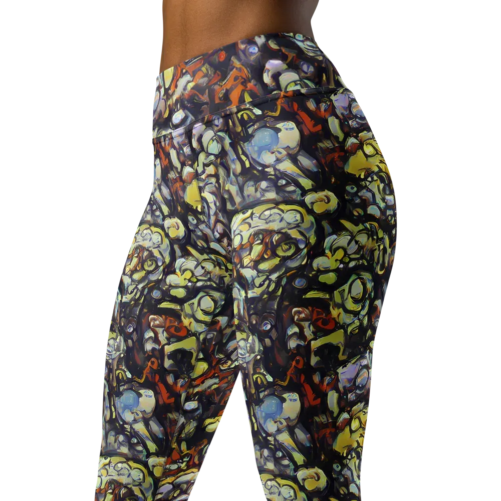 Nightfire Organics on Yoga Leggings — Left Front