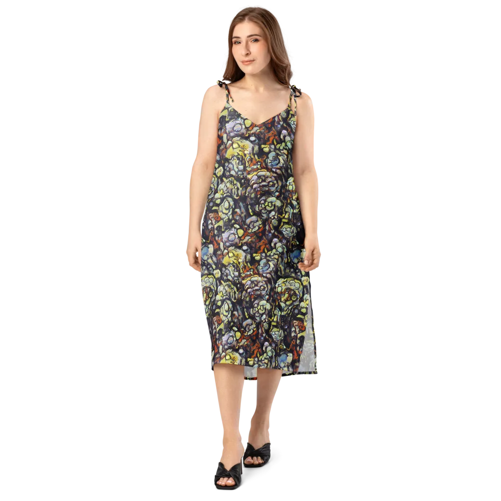 Nightfire Organics on Slip Dress — Front