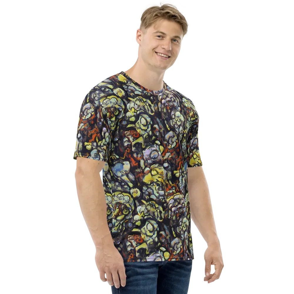 Nightfire Organics on Men's Crew Neck T-Shirt — Right