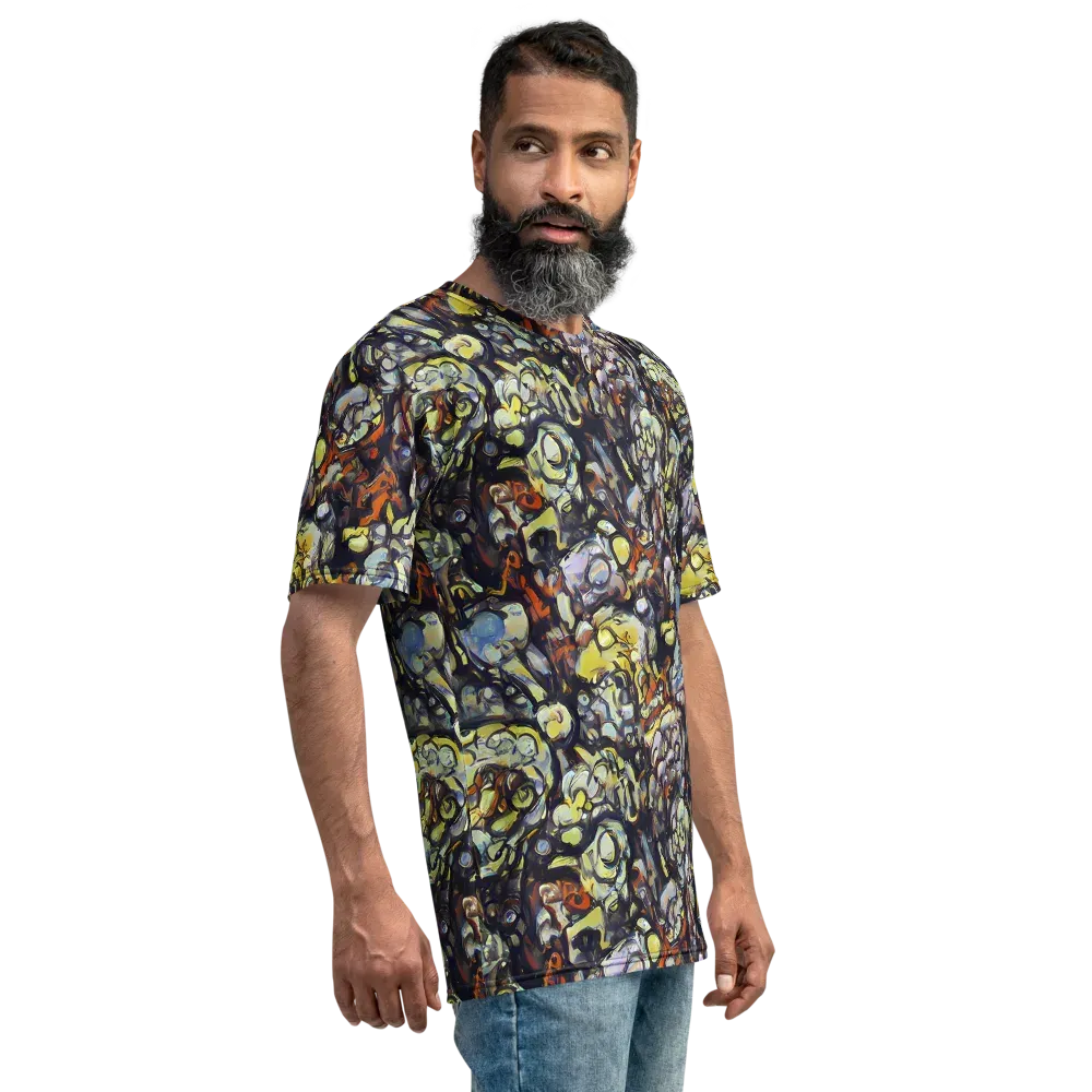 Nightfire Organics on Men's Crew Neck T-Shirt — Right