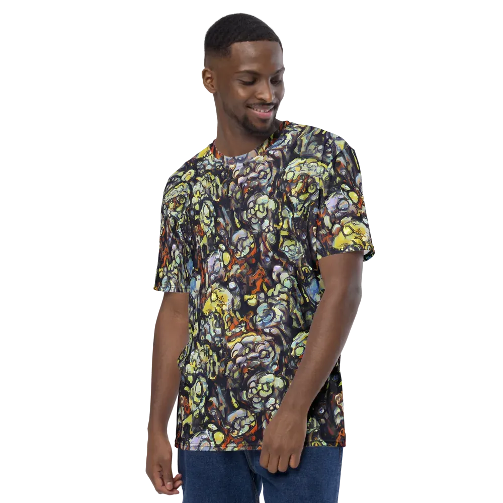 Nightfire Organics on Men's Crew Neck T-Shirt — Left