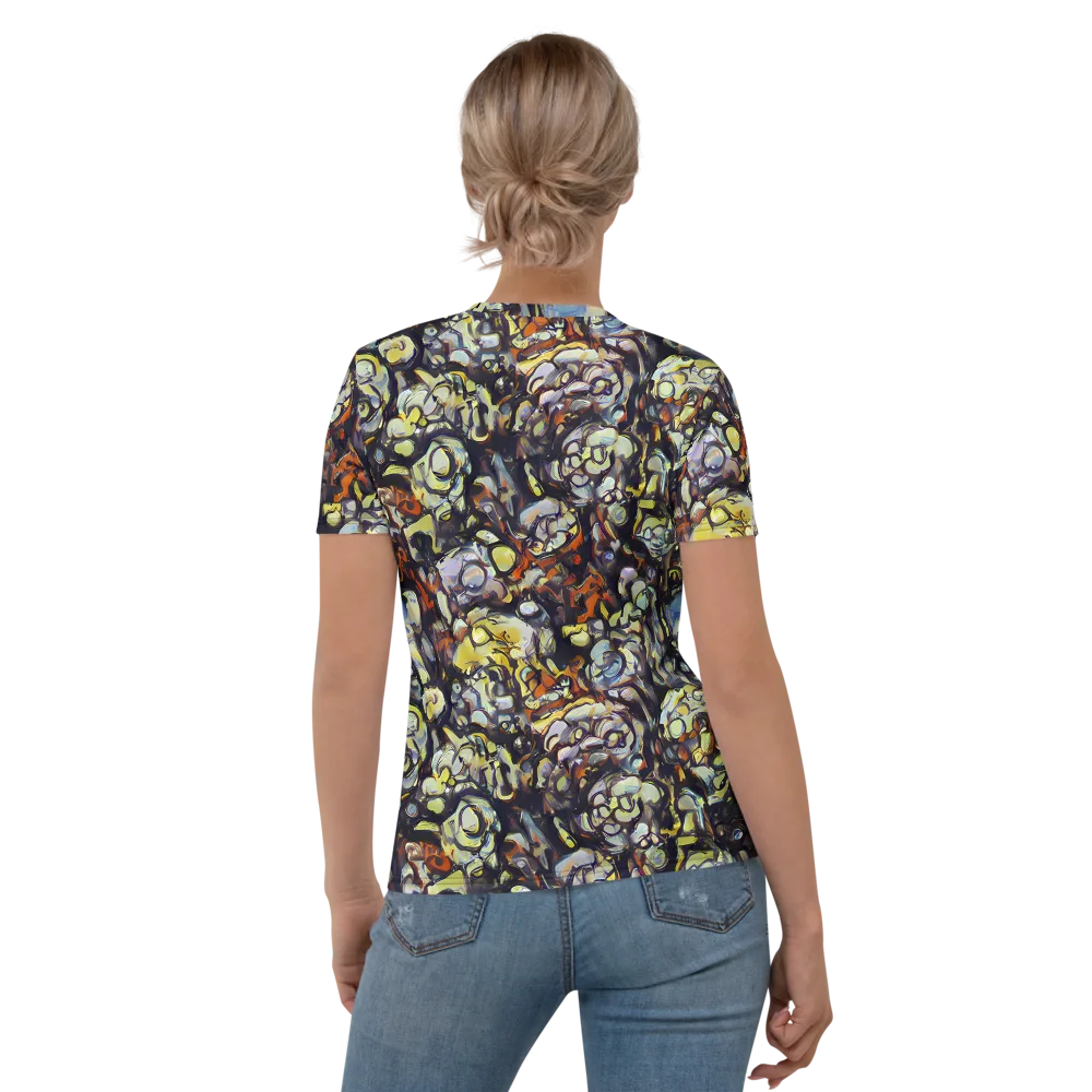Nightfire Organics on Women's Crew Neck T-Shirt — Back