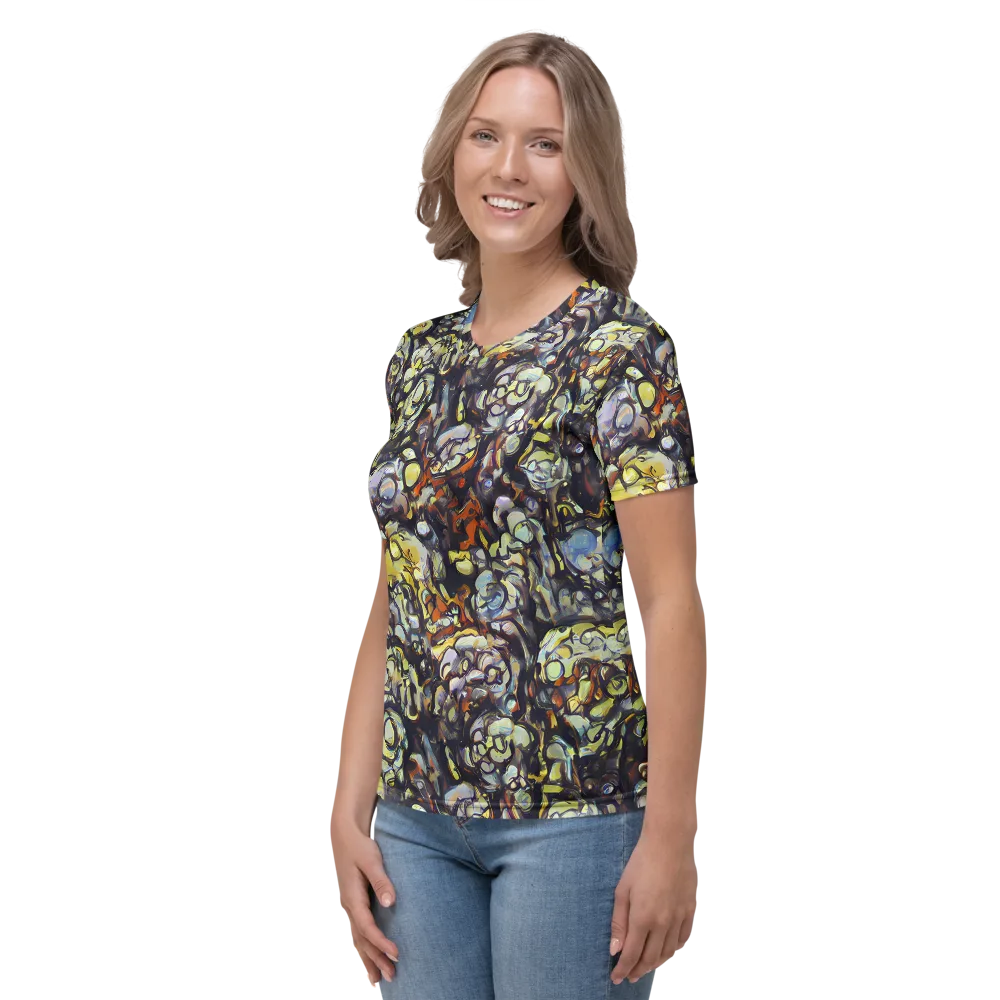 Nightfire Organics on Women's Crew Neck T-Shirt — Left