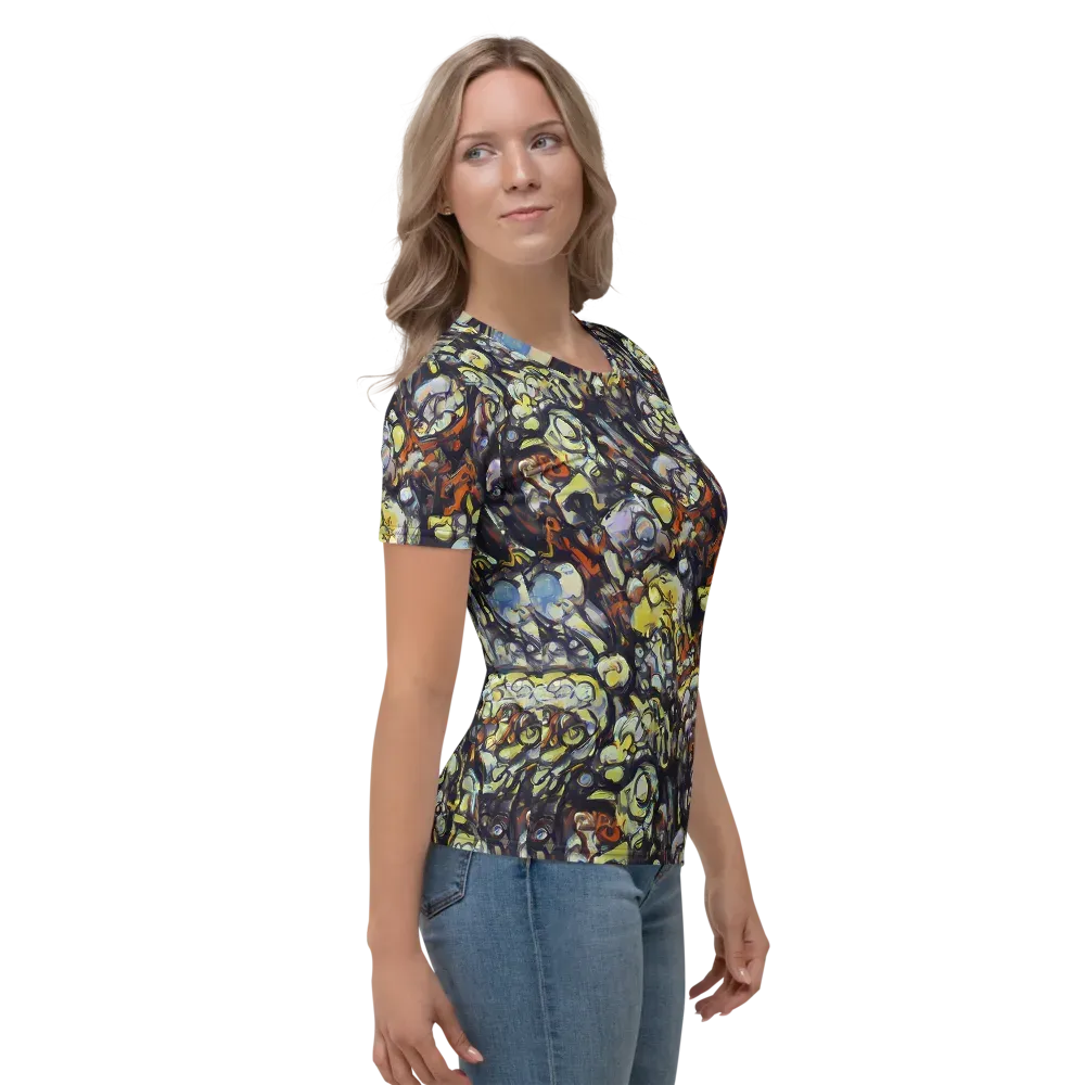 Nightfire Organics on Women's Crew Neck T-Shirt — Right