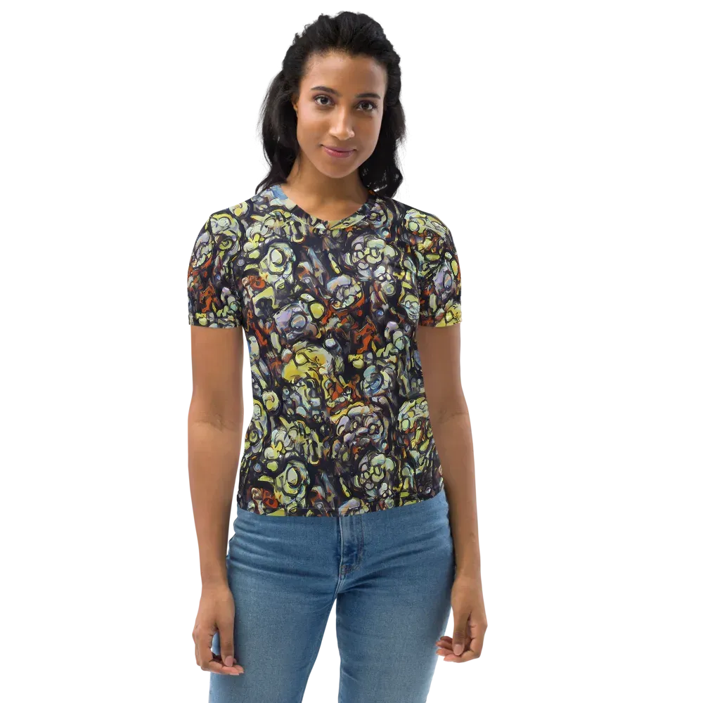 Nightfire Organics on Women's Crew Neck T-Shirt — Front