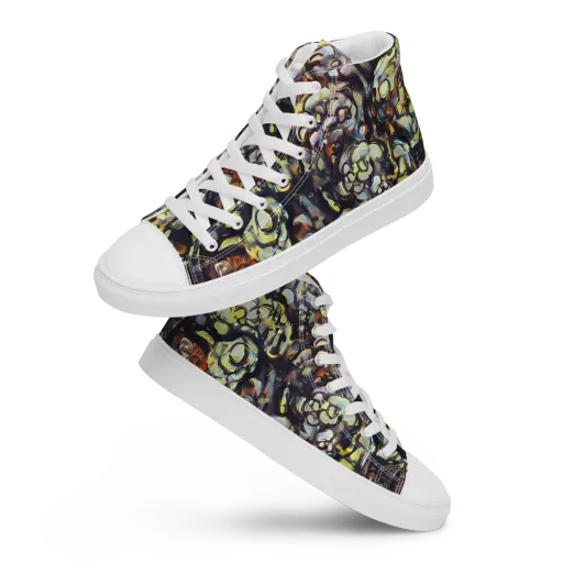 Nightfire Organics on a Women's High Top Canvas Shoes