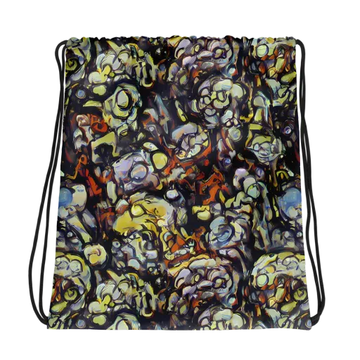 Nightfire Organics on a Drawstring Bag