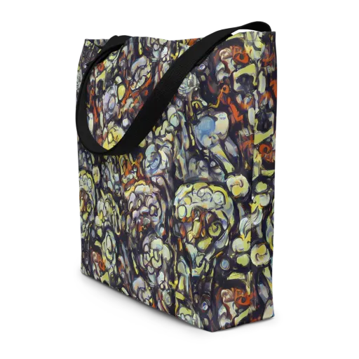 Nightfire Organics on a Large Tote Bag W/ Pocket