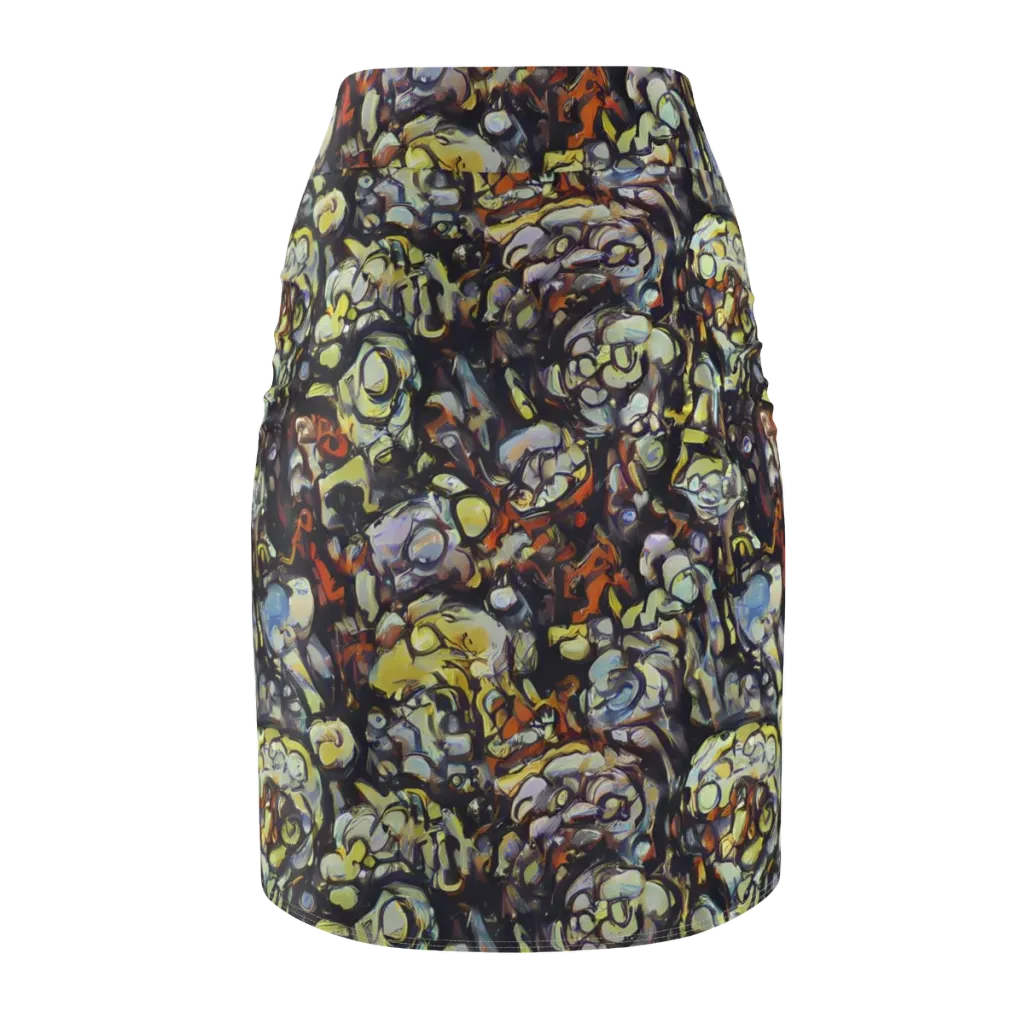 Nightfire Organics on Pencil Skirt — Back