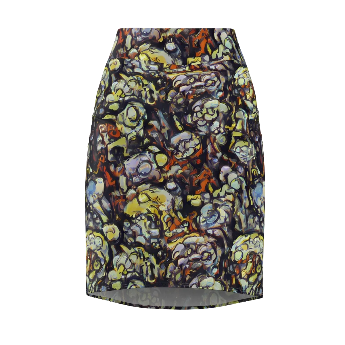 Nightfire Organics on Pencil Skirt — Front