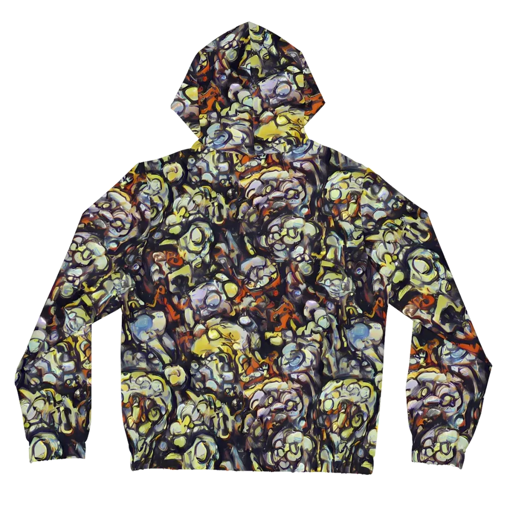 Nightfire Organics on Women's Full-Zip Hoodie — Back