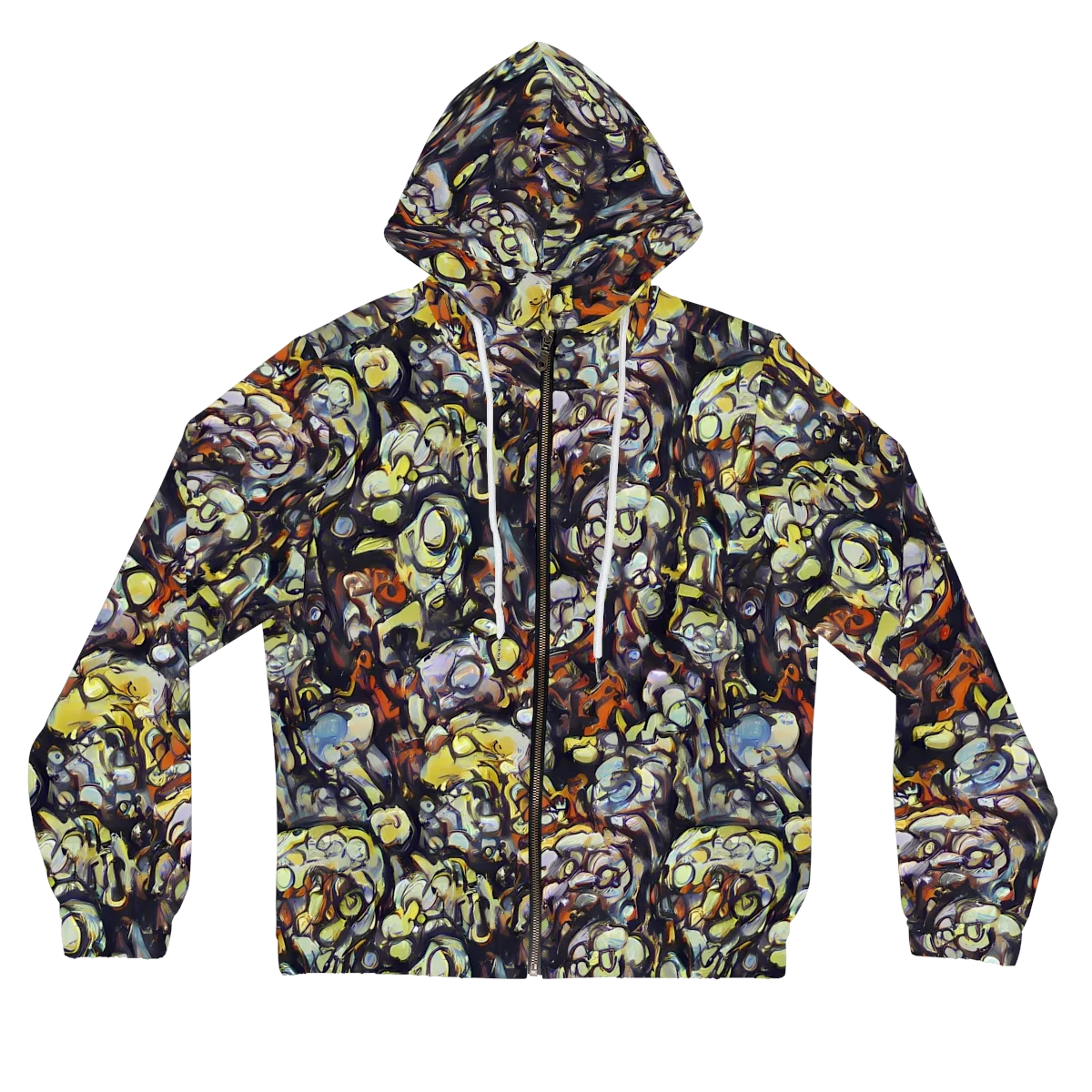 Nightfire Organics on Women's Full-Zip Hoodie — Front