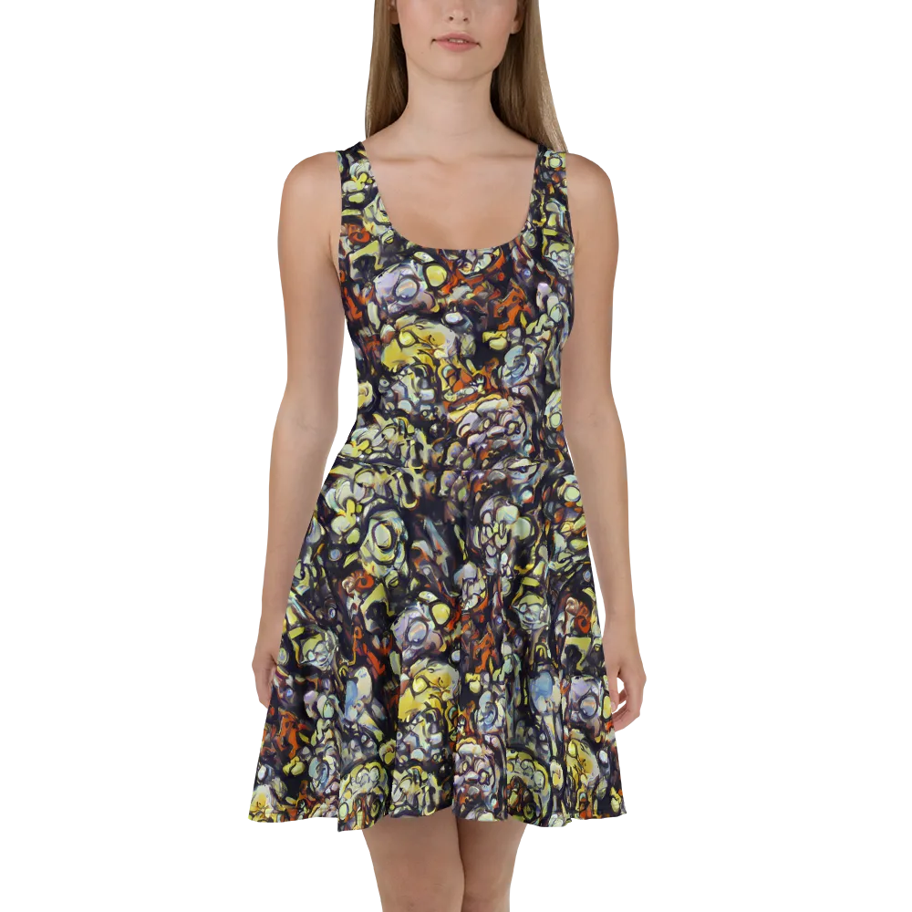 Nightfire Organics on Skater Dress — Front