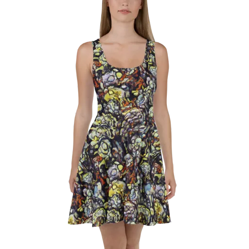 Nightfire Organics on a Skater Dress