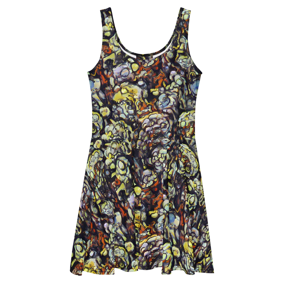 Nightfire Organics on Skater Dress — Front