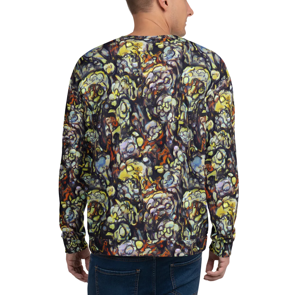 Nightfire Organics on Sweatshirt — Back