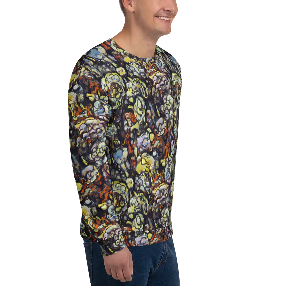 Nightfire Organics on Sweatshirt — Right Front