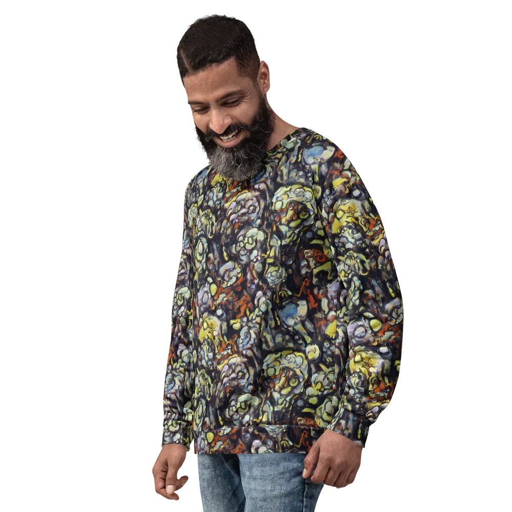 Nightfire Organics on Sweatshirt — Left Front