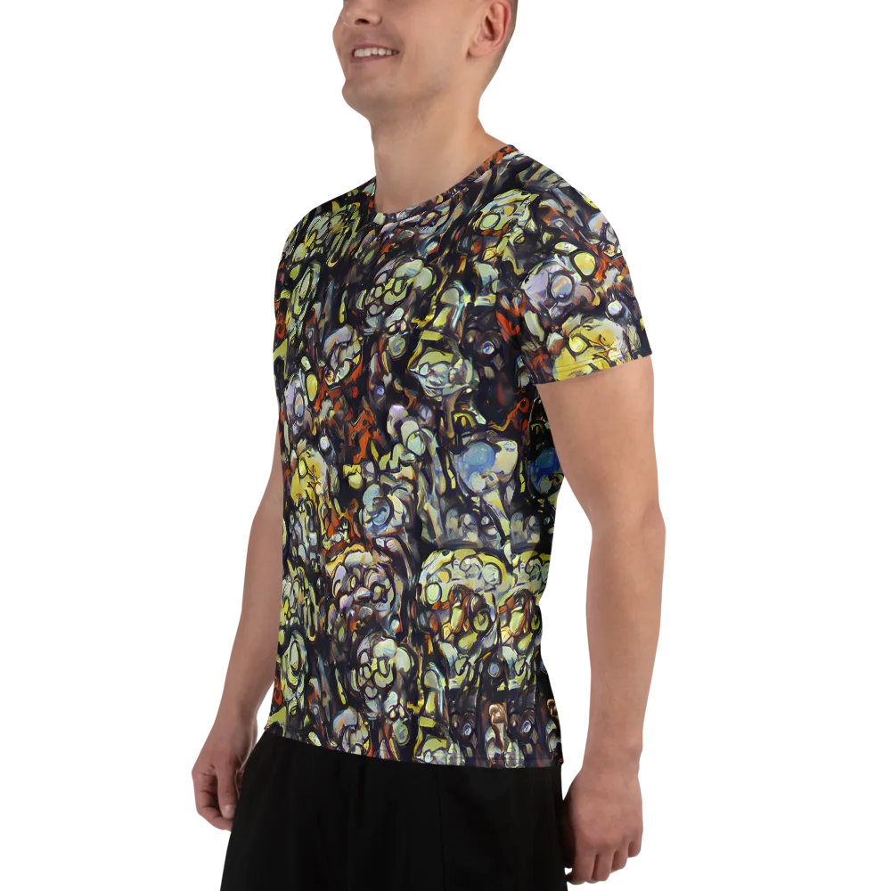 Nightfire Organics on Men's Athletic T-Shirt — Left