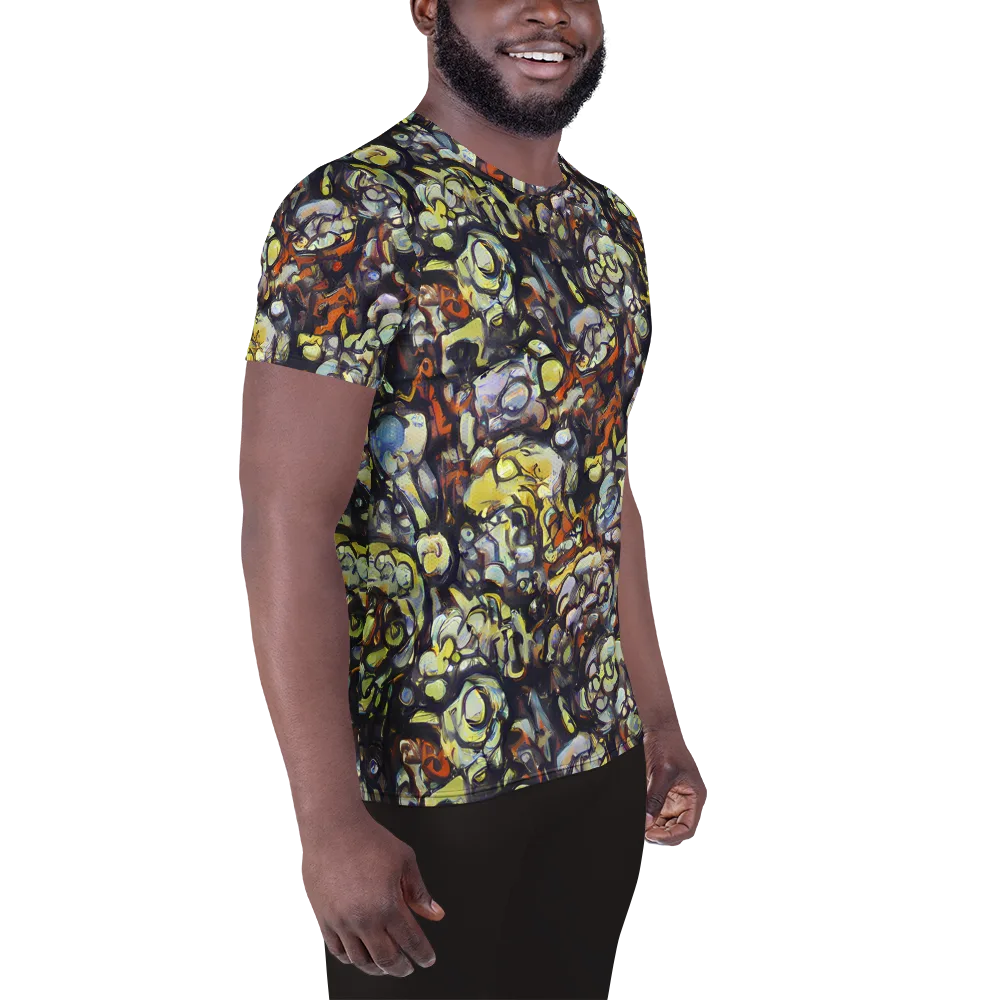 Nightfire Organics on Men's Athletic T-Shirt — Right