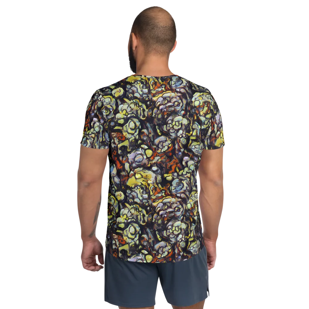Nightfire Organics on Men's Athletic T-Shirt — Back