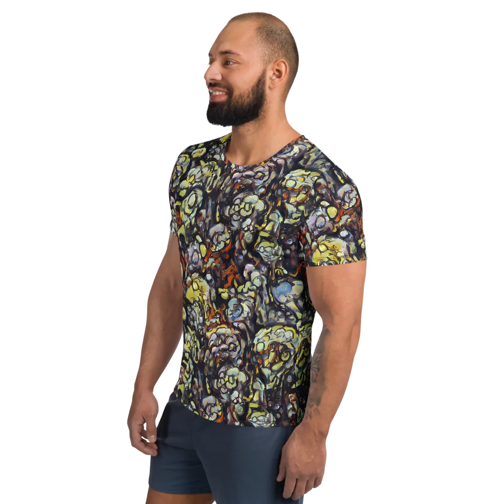Nightfire Organics on Men's Athletic T-Shirt — Left