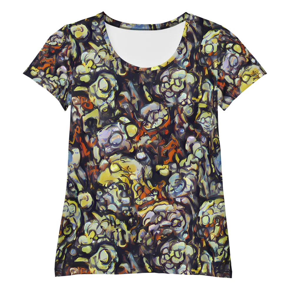 Nightfire Organics on Women's Athletic T-Shirt — Front