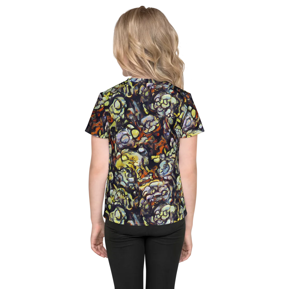 Nightfire Organics on Kids Crew Neck T-Shirt — Back