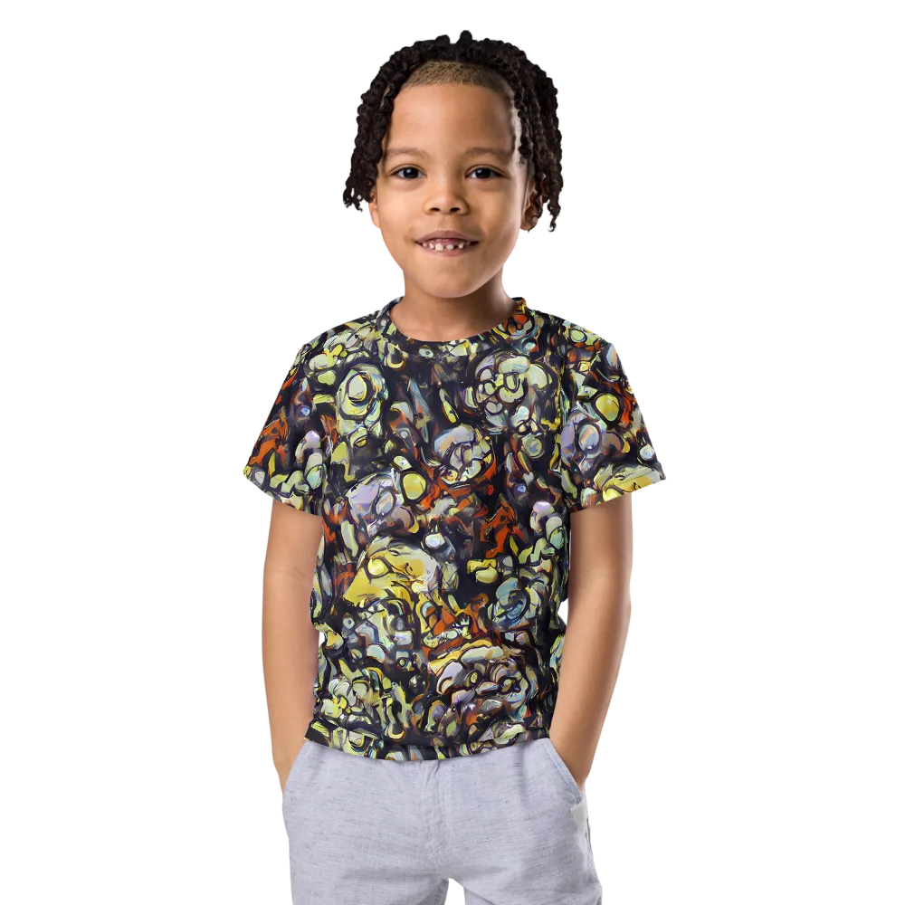 Nightfire Organics on Kids Crew Neck T-Shirt — Front