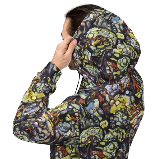 Nightfire Organics on a Hoodie