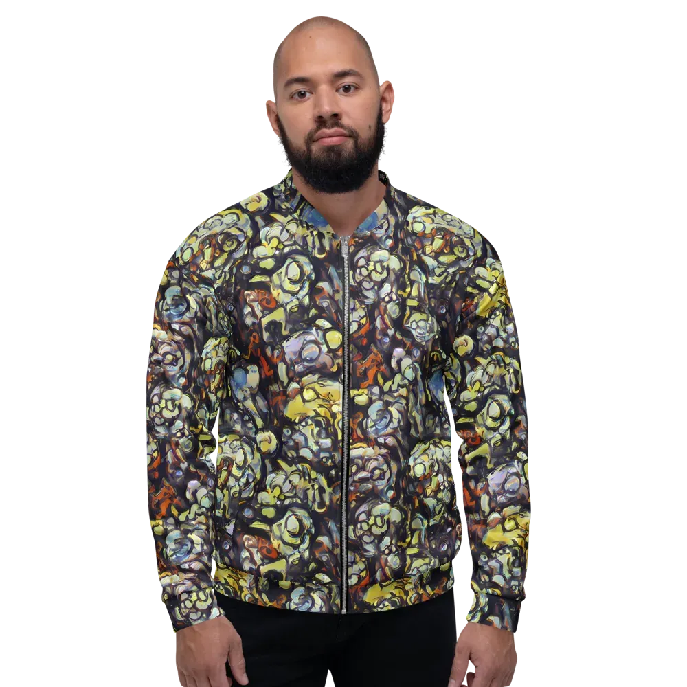 Nightfire Organics on Bomber Jacket — Front